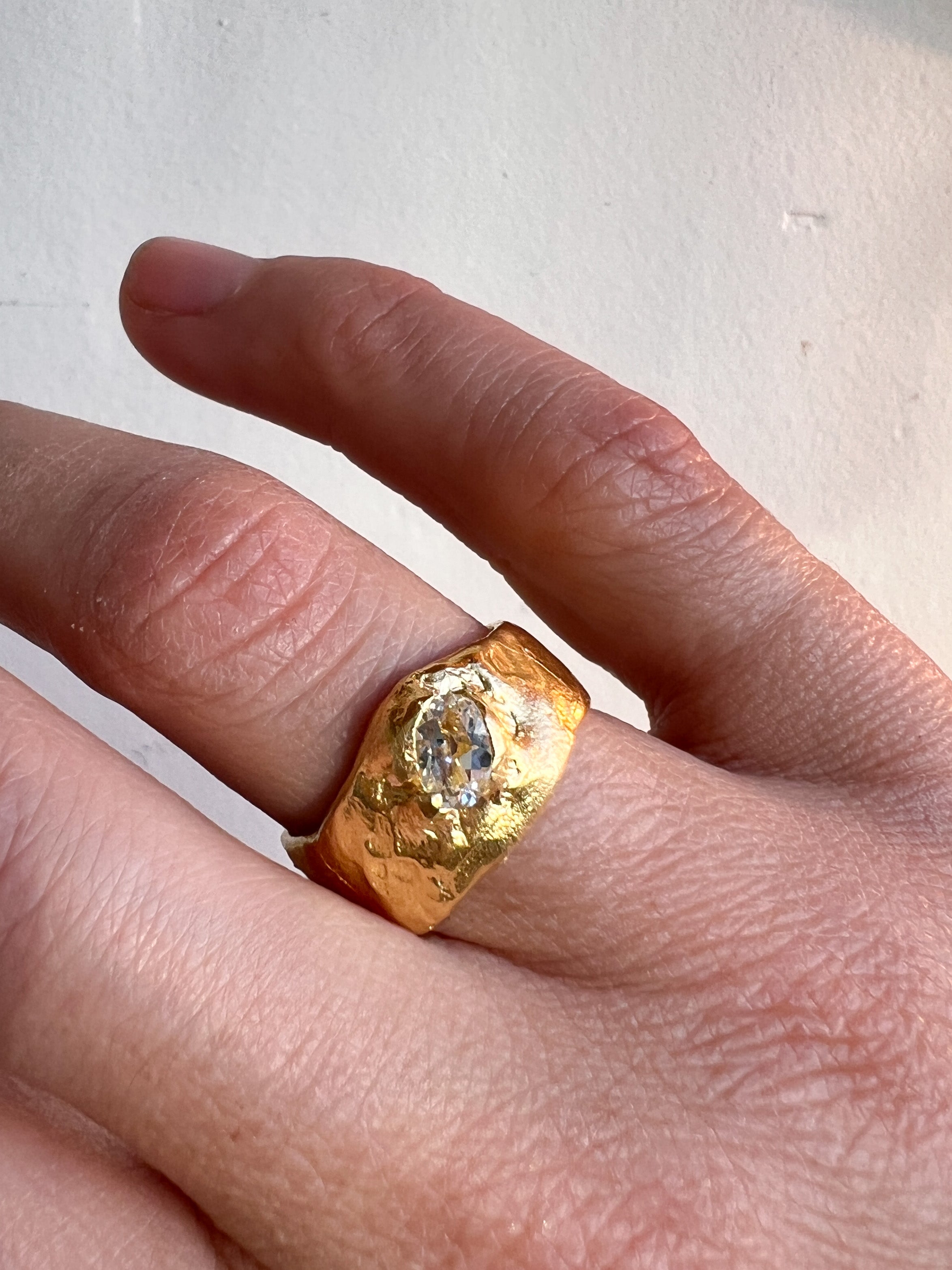 ⑦RIBERAカレッジRING 真鍮 Reagan Ring – Mercurial Studio