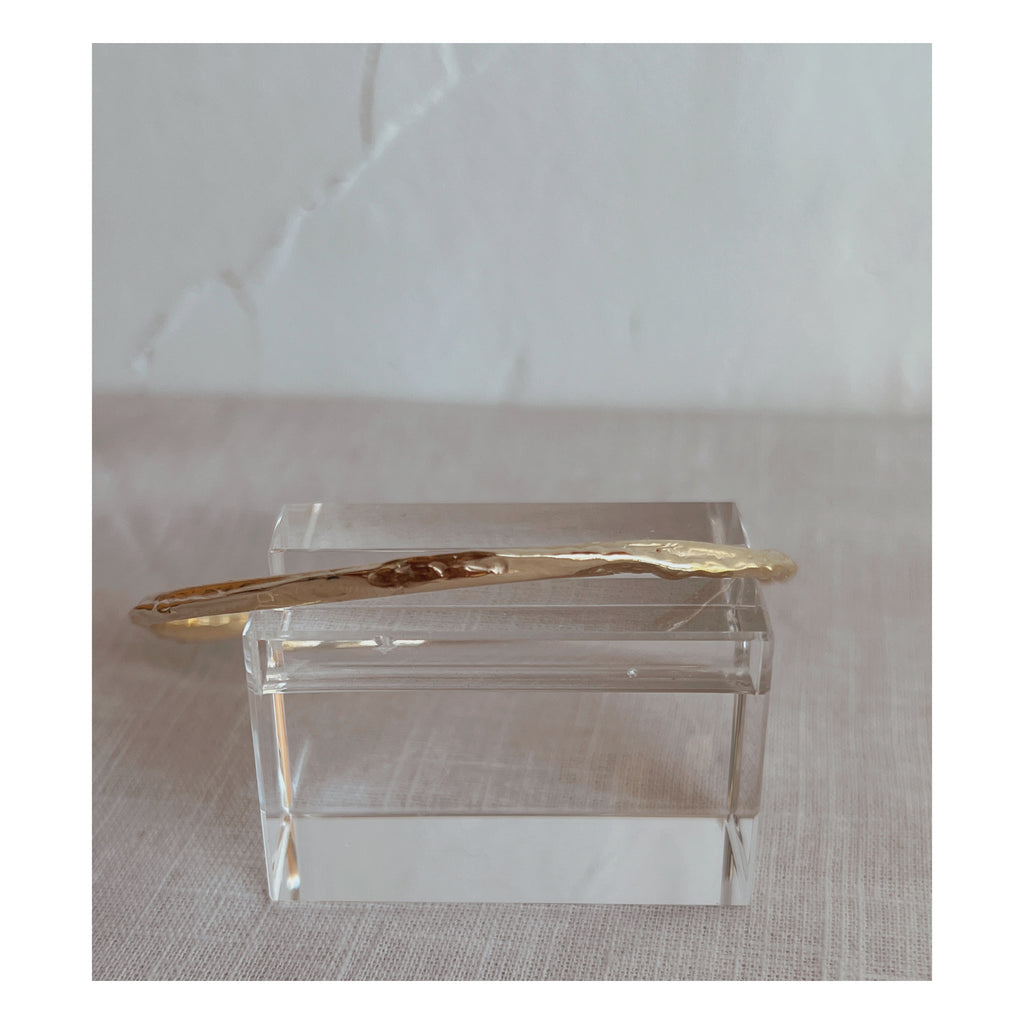 Heirloom Gold Rib Bangle