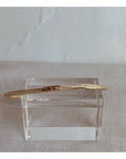 Heirloom Gold Rib Bangle