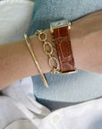 Heirloom Gold Rib Bangle