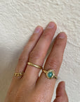 Heirloom Isles Emerald Nugget Ring